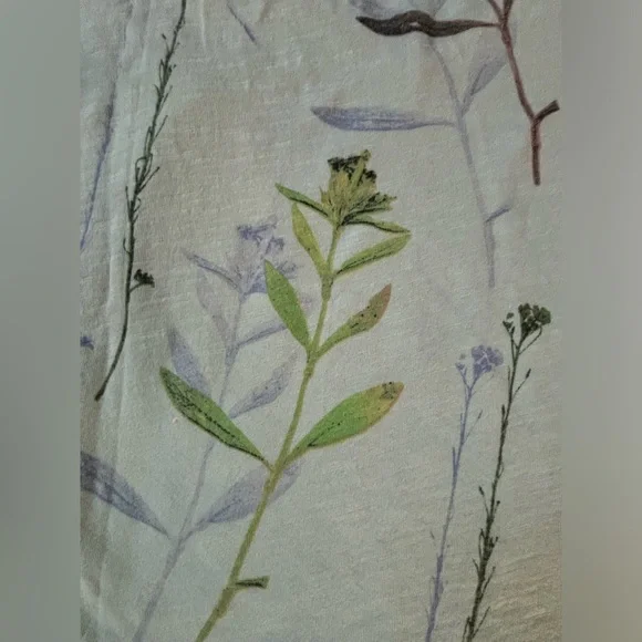 Anthropologie t.la Floral 3/4 sleeve T-shirt (size xs) NWT - Picture 9 of 13